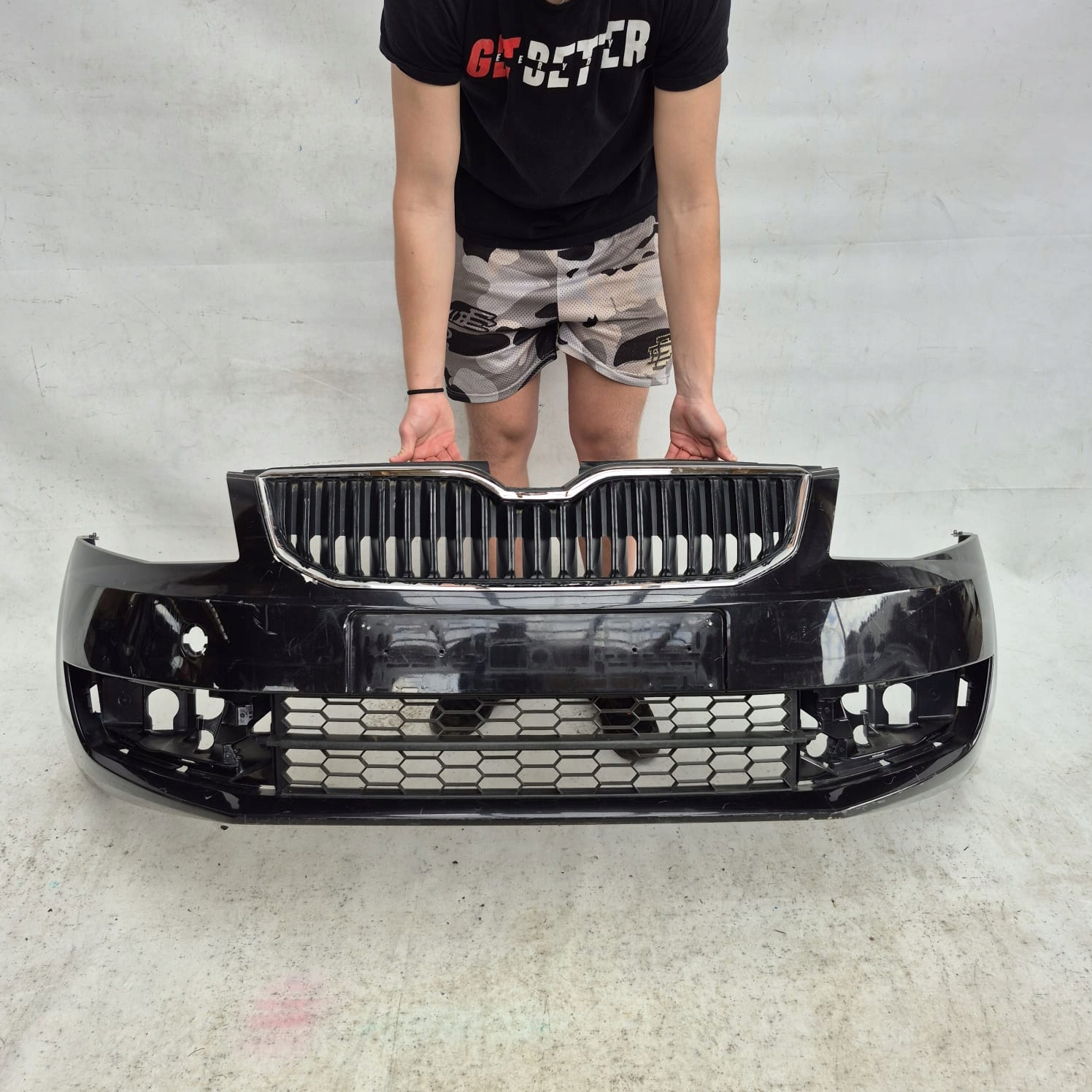 SKODA OCTAVIA III 3 12-16 bumper front front