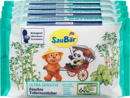 

Saubar Mokry Papier Toaletowy Sensitive 240szt