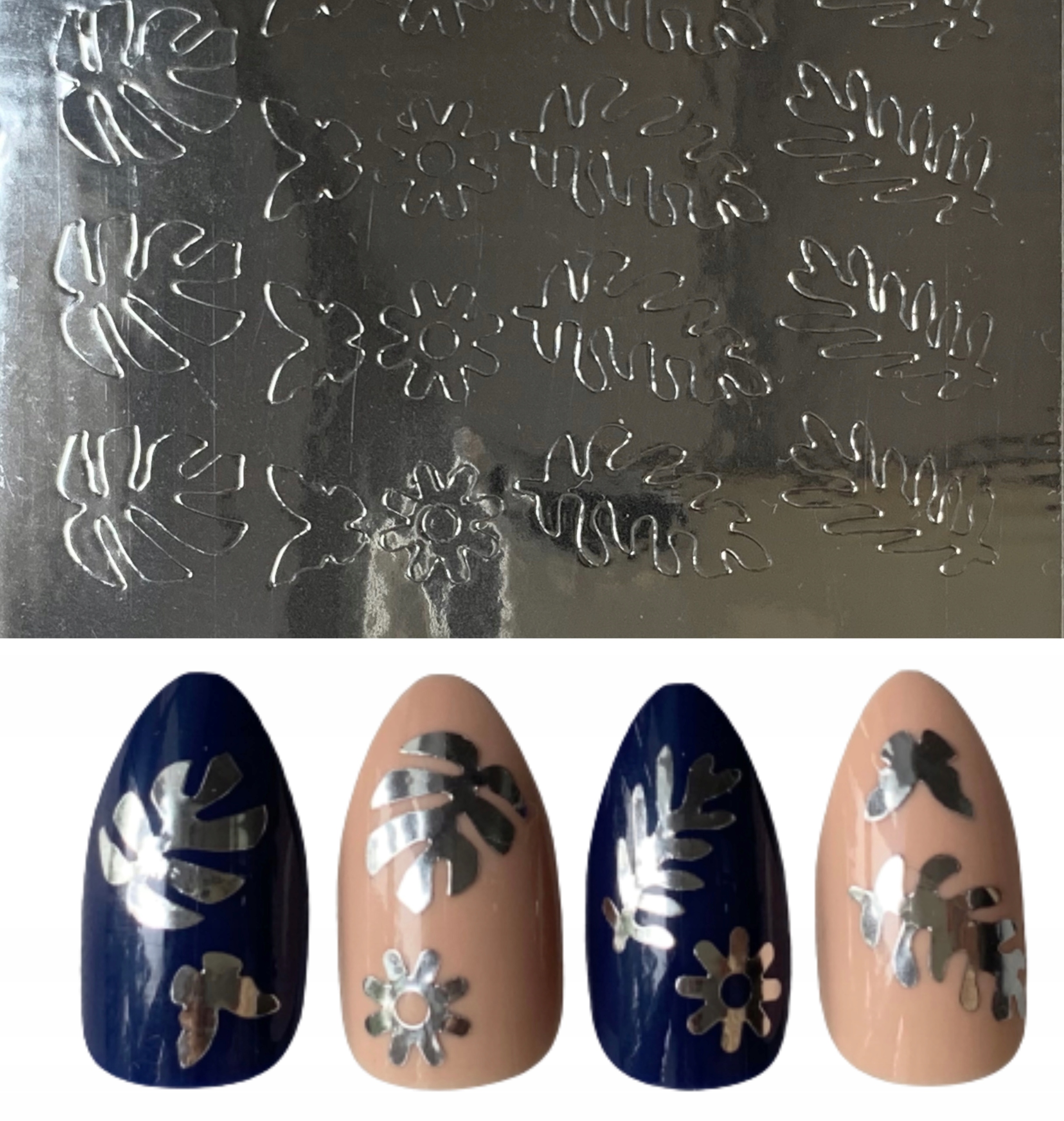 

Naklejki Do Paznokci Samoprzylepne Holograficzne