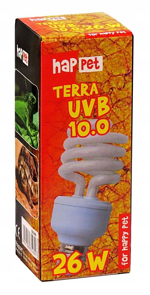 Levně Žárovka Terra Uvb Happet 10.0/26W