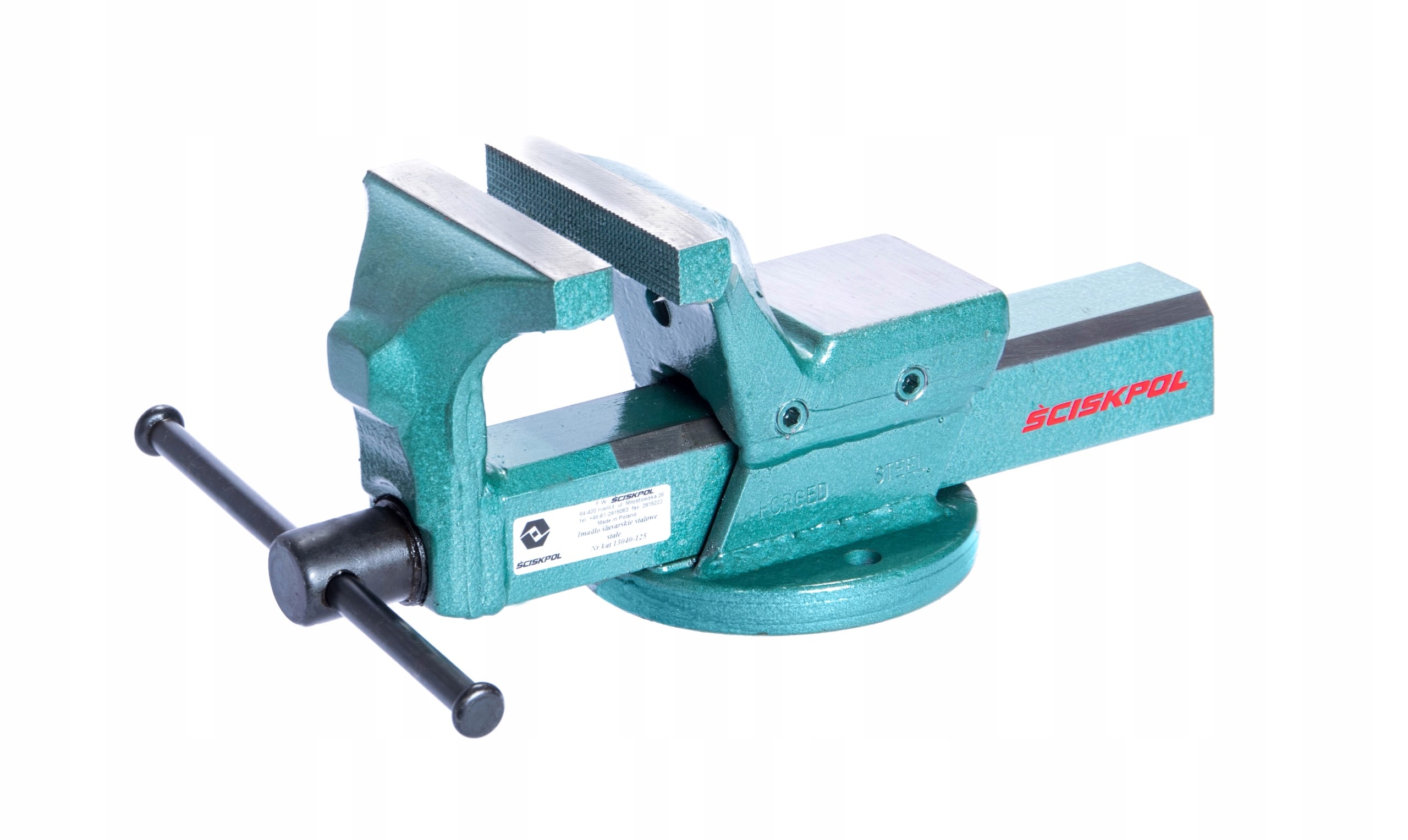 Imadło Stałe Kowadło Ślusarskie Ściskpol 13040-125