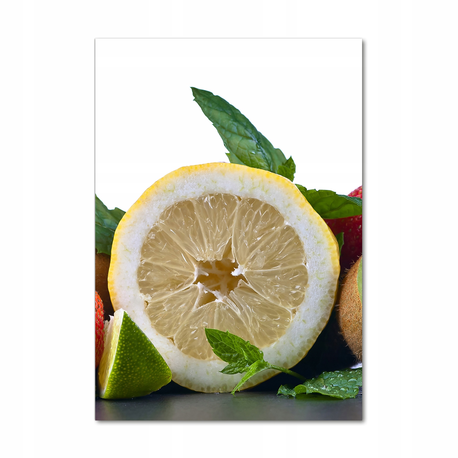 

Fotoobraz szklany na ścianę do salonu Owoce 70x100