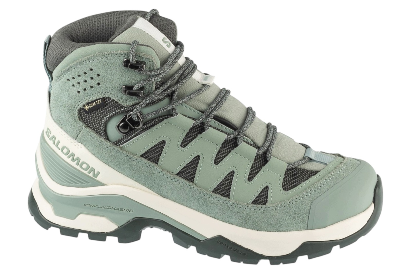 Salomon Quest Echo Gtx W (38) Buty Trekkingowe Damskie Tkanina Zielony