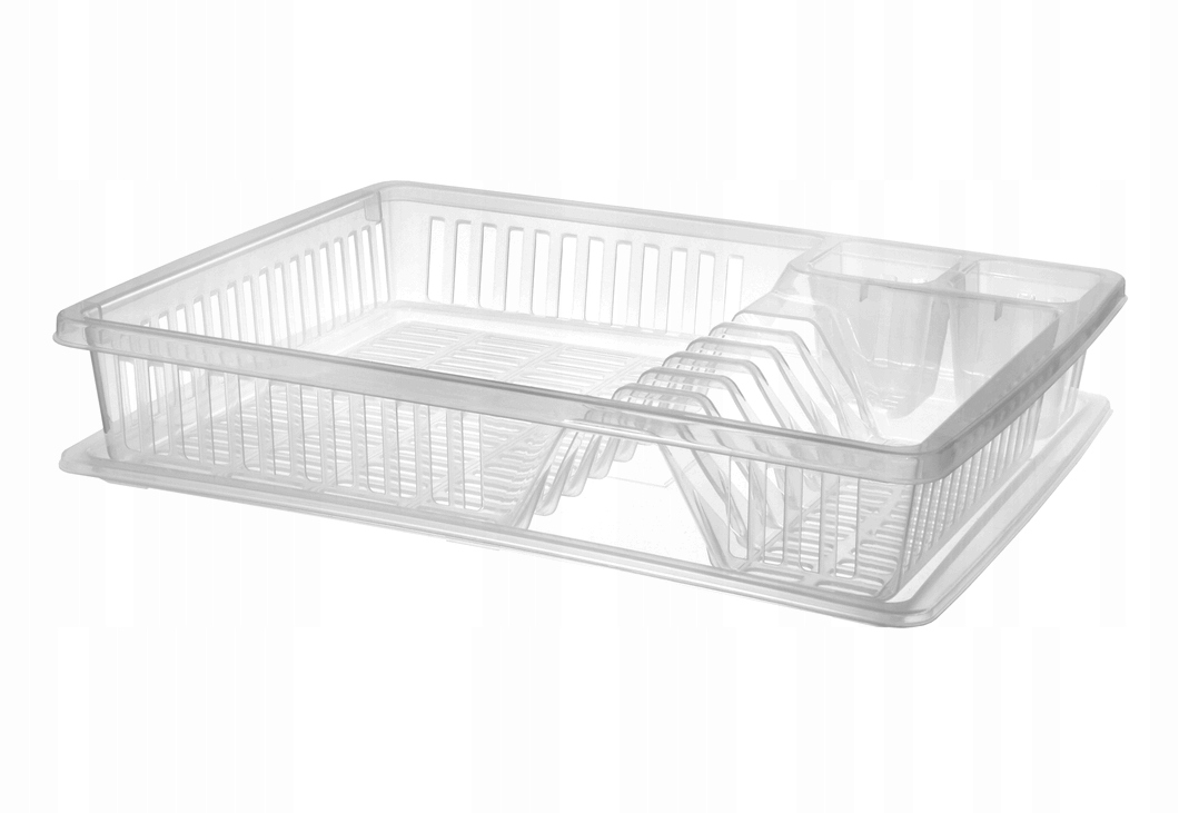 

Suszarka, ociekacz na naczynia 39 cm Transparent