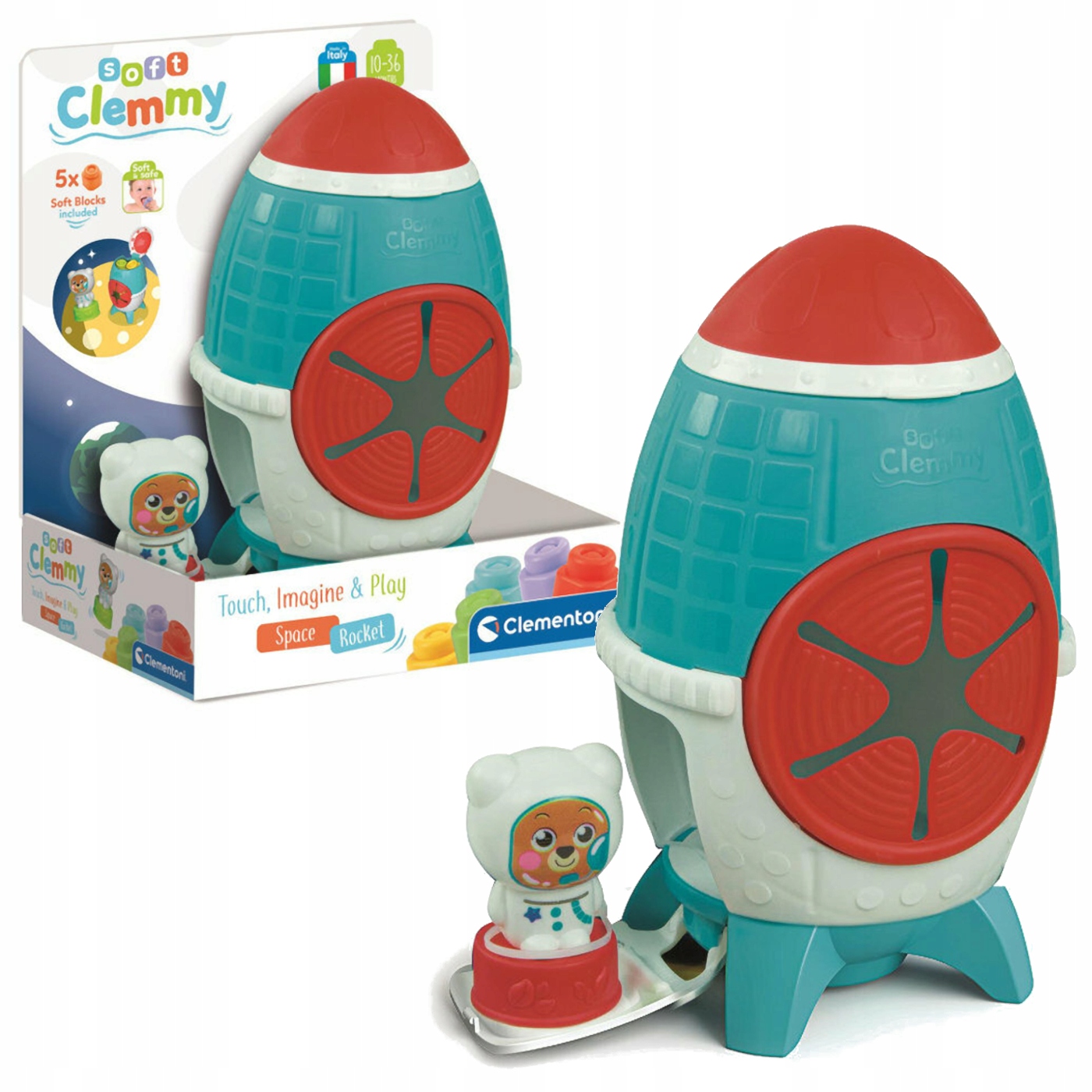 

Clementoni Clemmy Rakieta sensoryczna 17806
