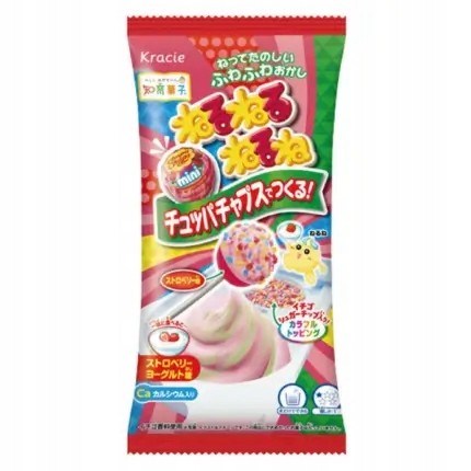 Levně 3x Neru Nerune x Chupa Chups, pěna s příchutí jahod 22 g Kracie