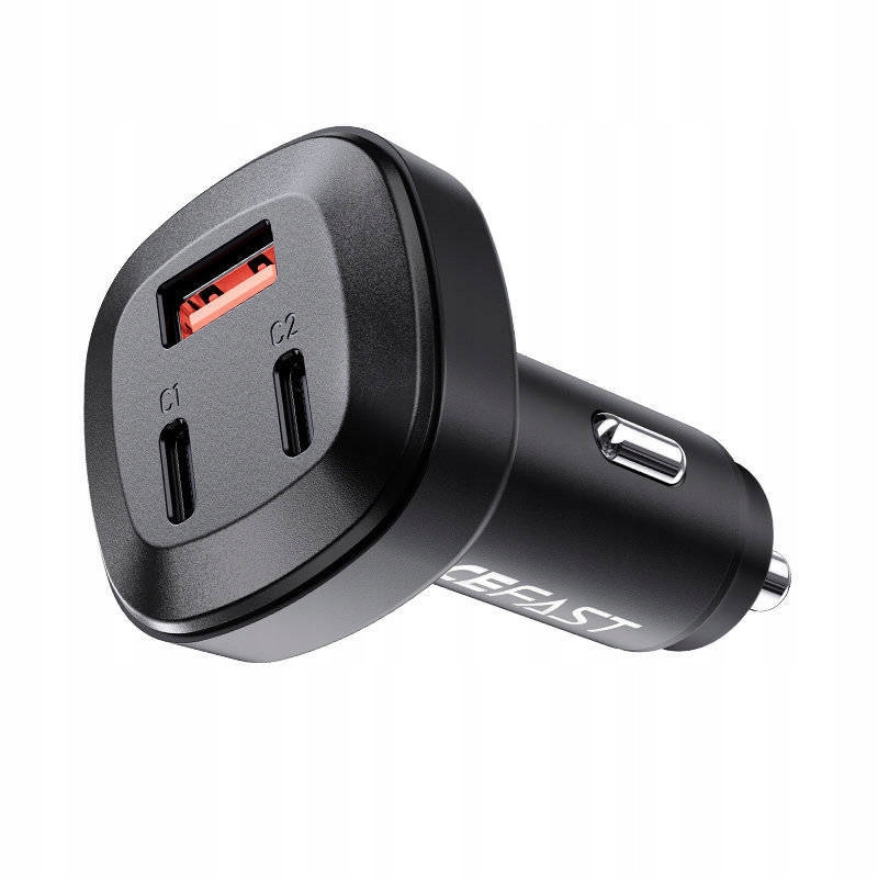 

Acefast Mocna Ładowarka Samochodowa 66W 2xUSB-C