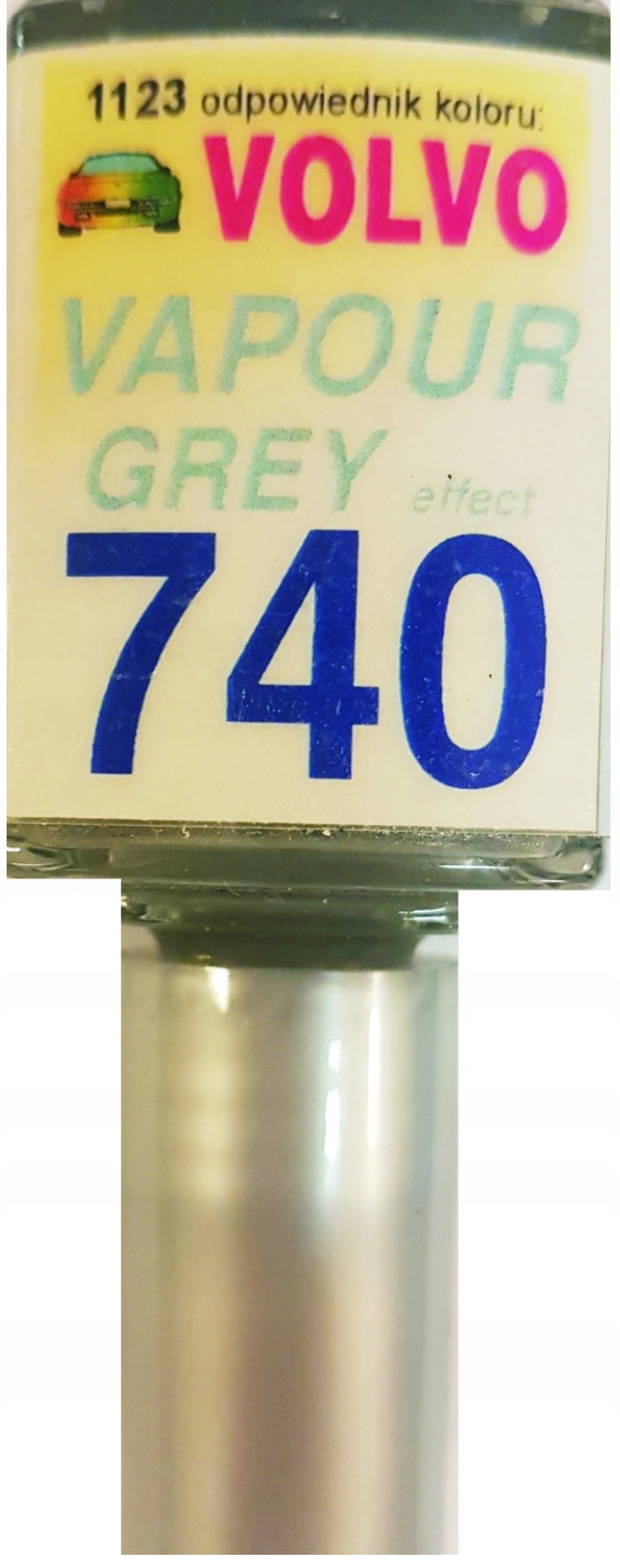 Volvo 740 Vapour Grey Lakier Samochodowy Zaprawka Do Rys 10 ML Arasystem