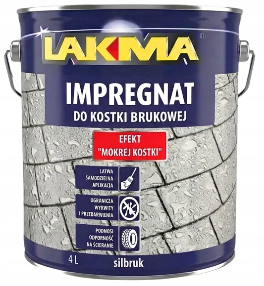 Silbruk Impregnat Do Kostki Bezbarwny 4 L