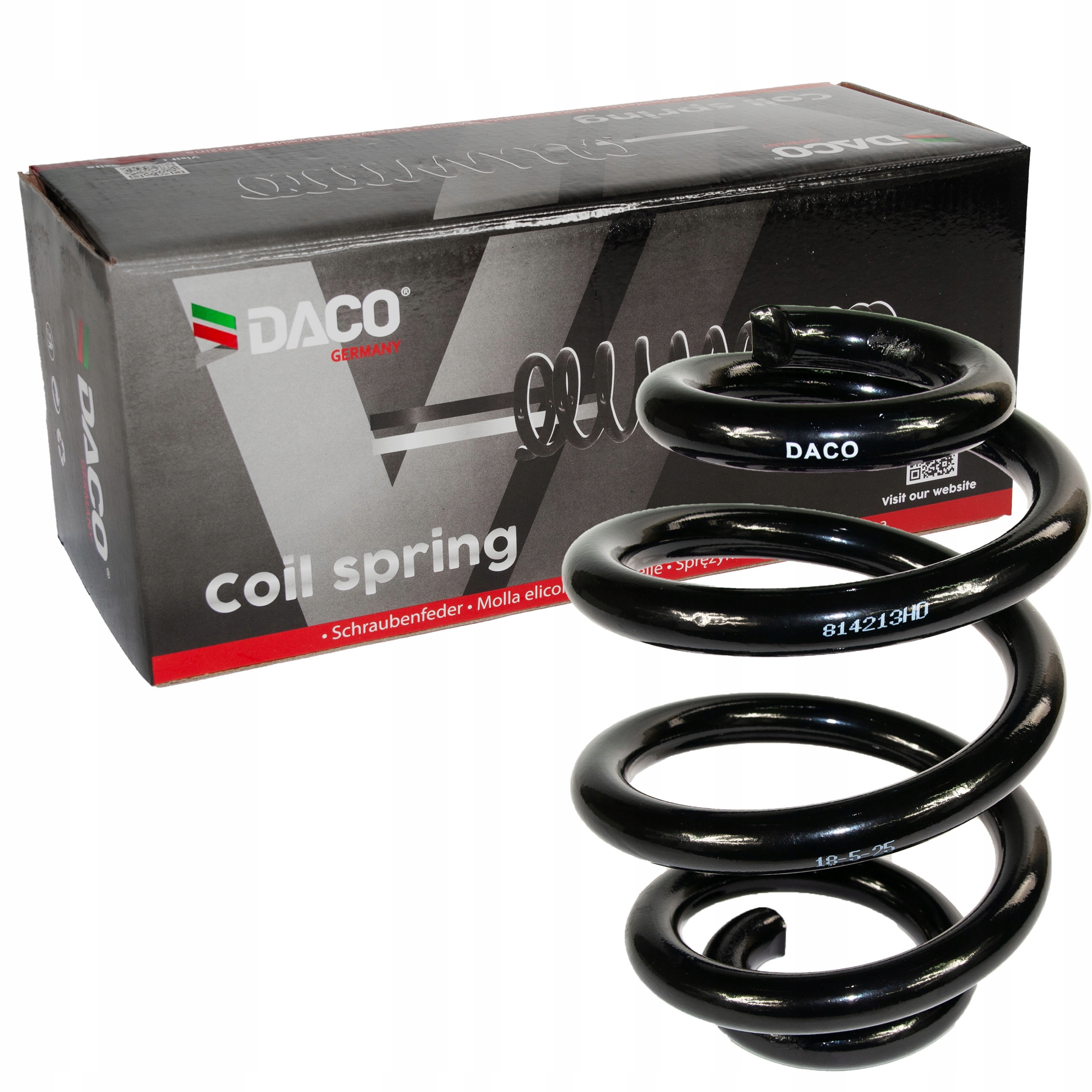 814213HD - Пружины подвески HD DACO задний VW T5