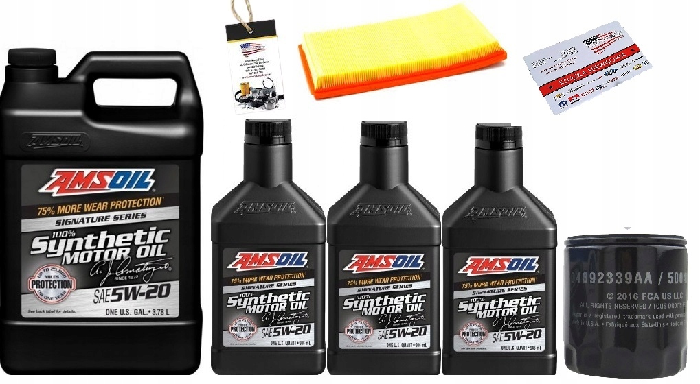 

Amsoil 5W20 Filtry Ram 1500 5,7 16-20