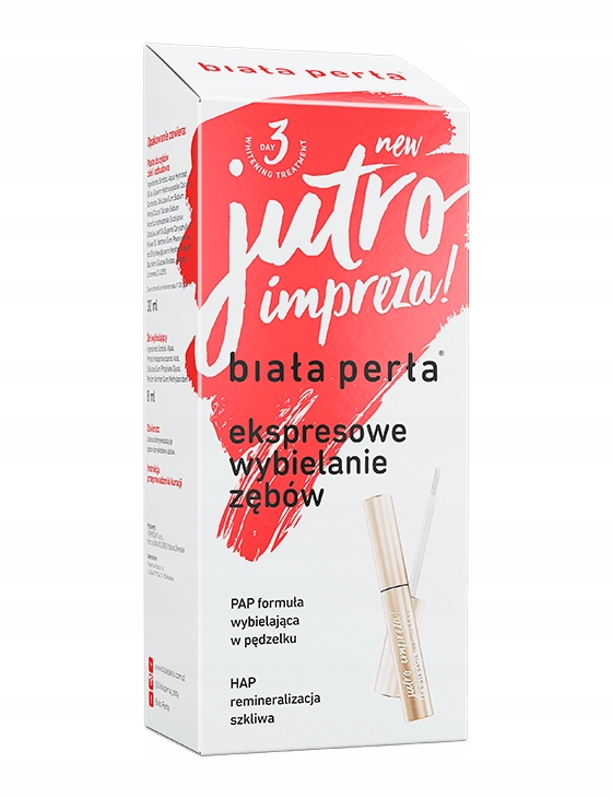 

Biała Perła Jutro Impreza Żel jednofazowy pasta