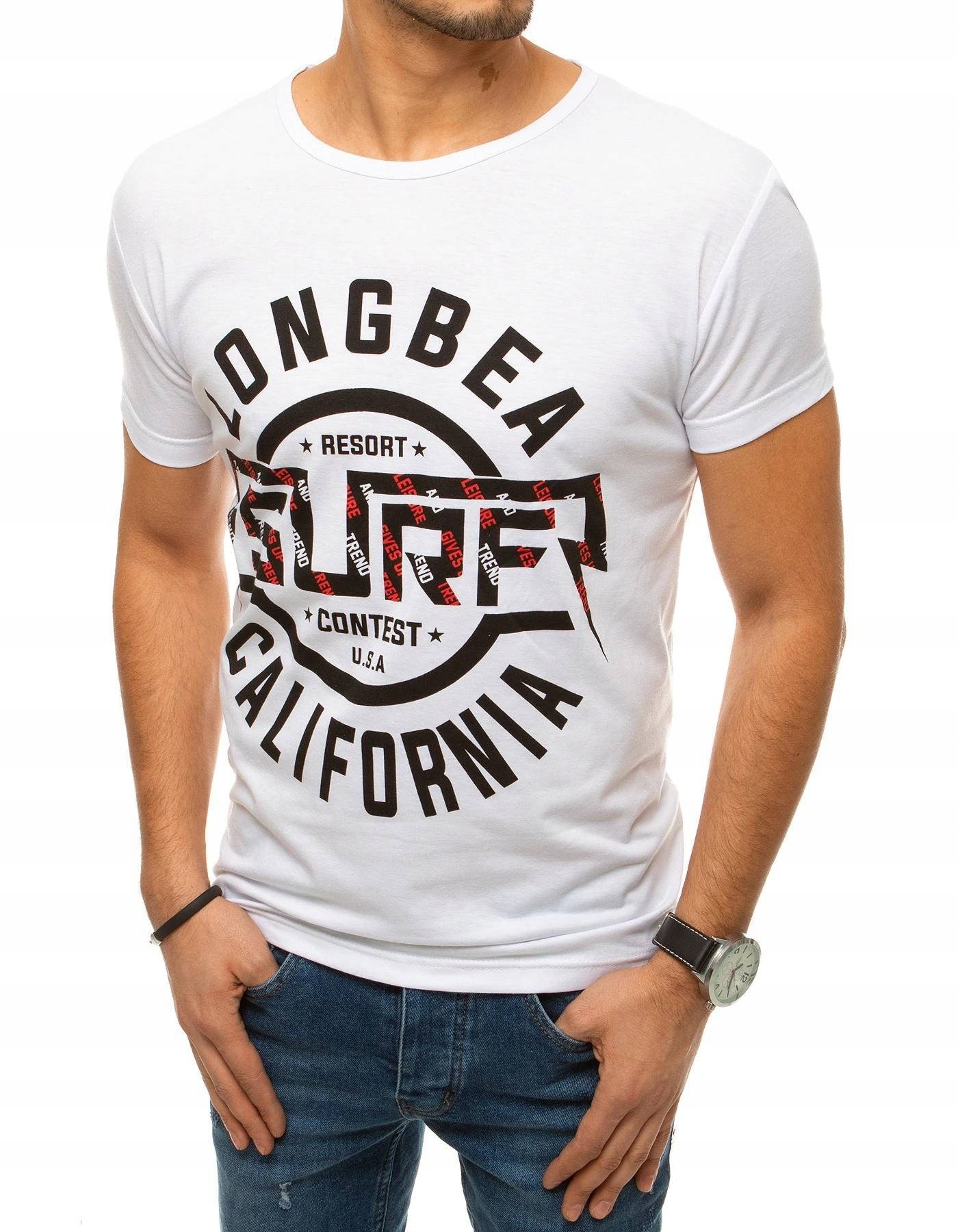 

Męska Koszulka T-shirt Z Nadrukiem rx4332 - XL