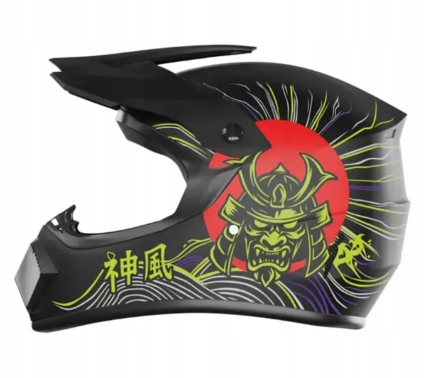 Kask rowerowy Kamikaze AKC207 Tokyo Drift M Full Face Eps Abs