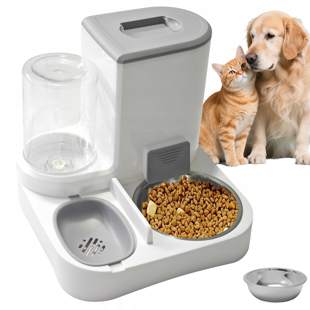 Levně Automatický Dávkovač Vody 2 V 1 Pro Psa Kočku 2200 ML