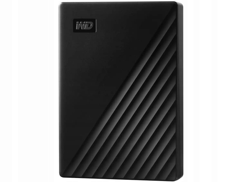 Wd My Passport 6TB portable Hdd USB3.0 USB2.0 compatible Black Retail