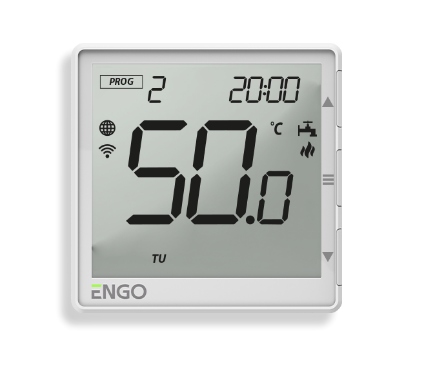 Engo Ehw-w 932312905 Programator czasowy Cwu Biały , kc792