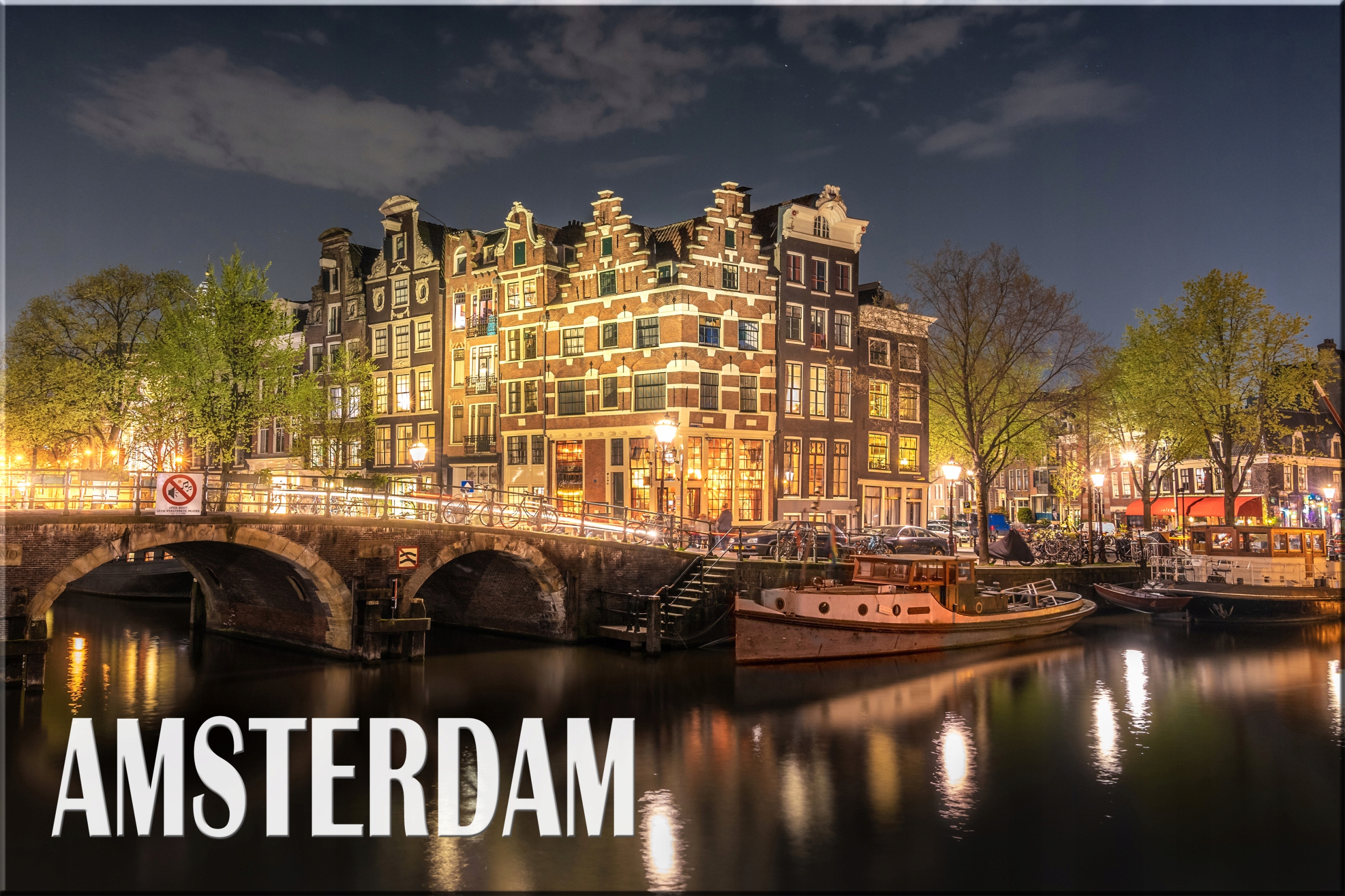 MAGNES MAGNESY NA LODÓWKĘ HOLANDIA AMSTERDAM MIASTO 02