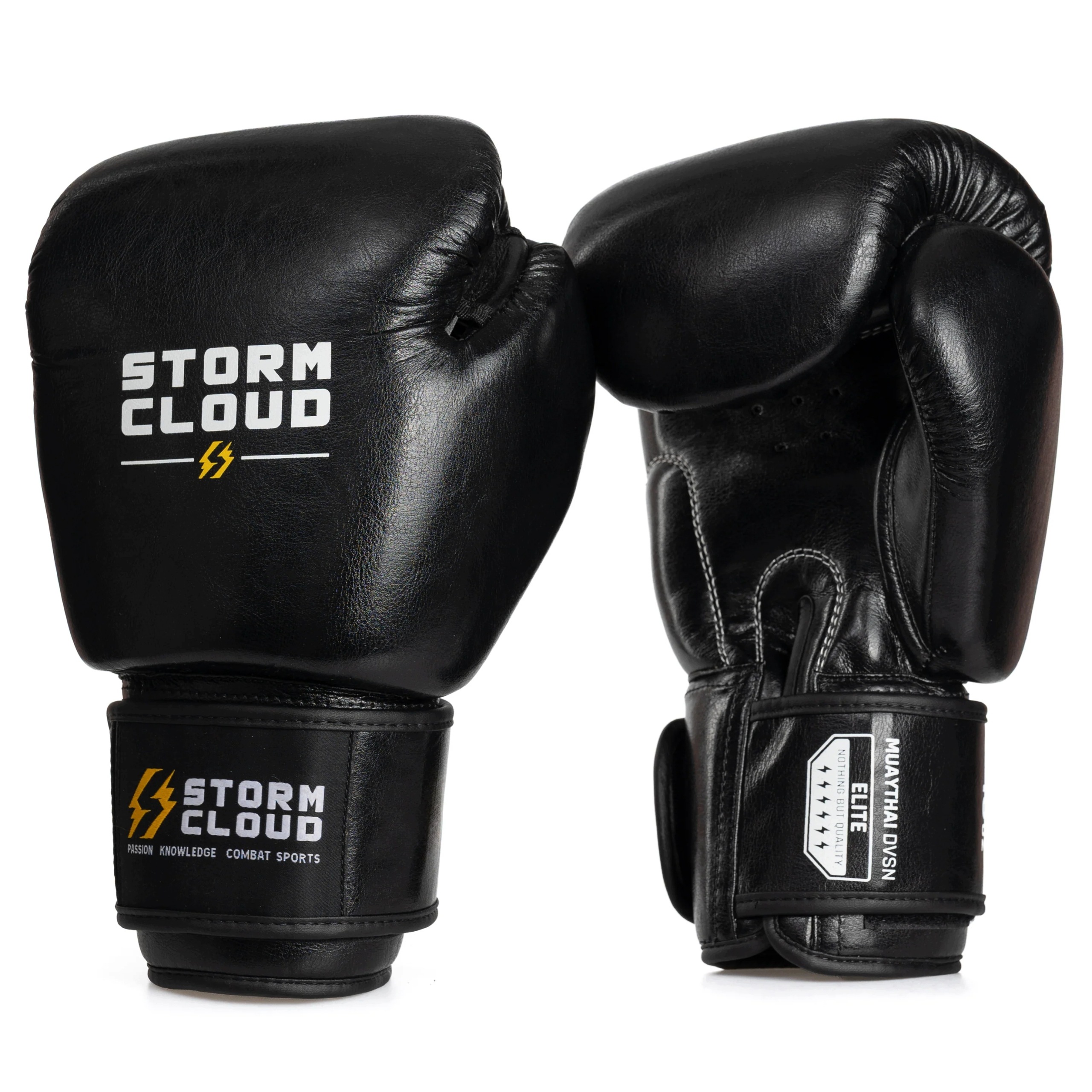 StormCloud Boxerské rukavice Vanguard Elite Thai černé 16 oz