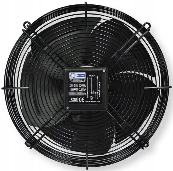 Odsávací Axiální Ventilátor 400 mm Ferono FSS400 4500m3/h 180W
