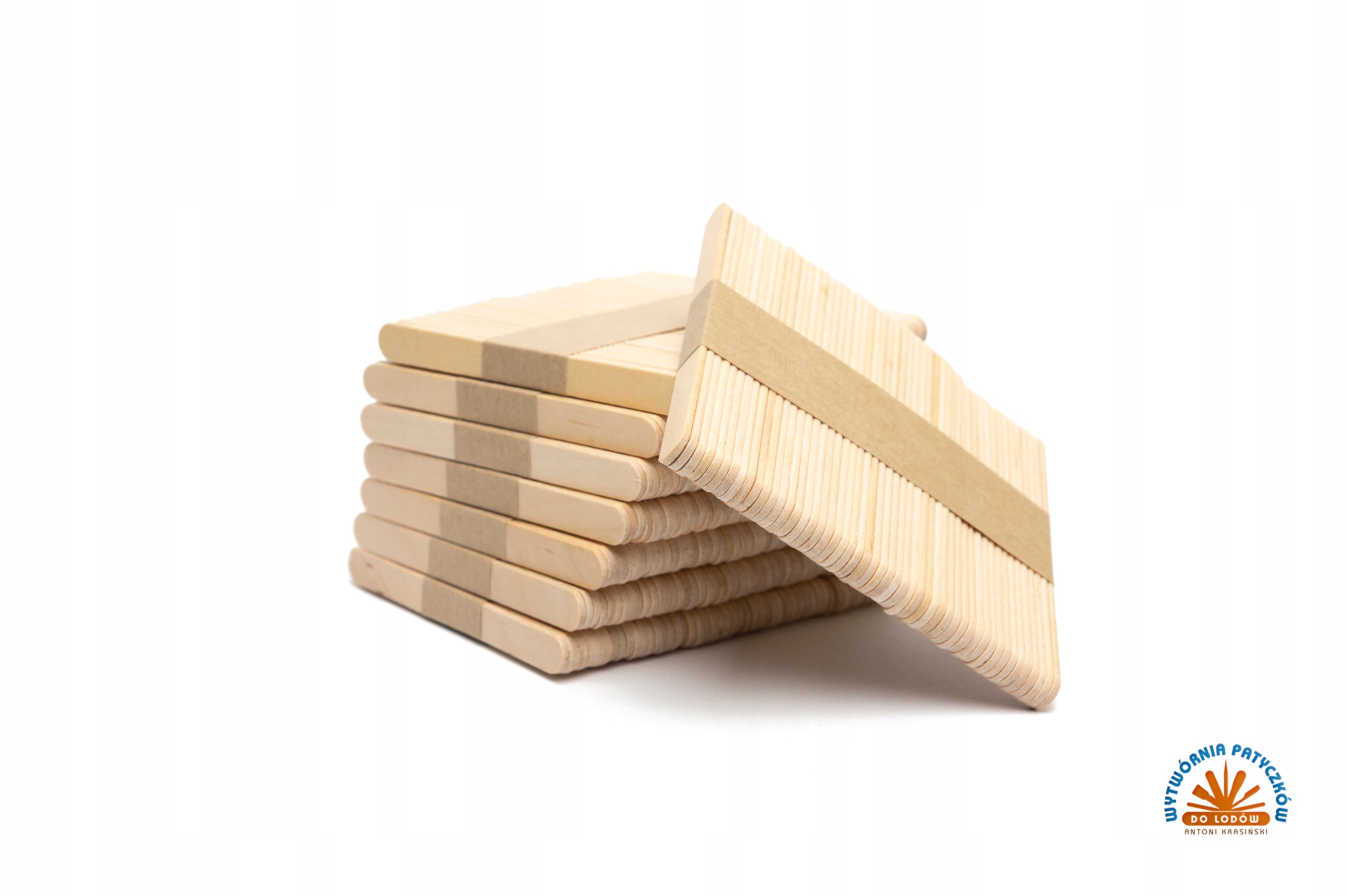 Patyczki drewniane do lodów 11cm 1000 szt PROSTE Kod producenta 5904905807106