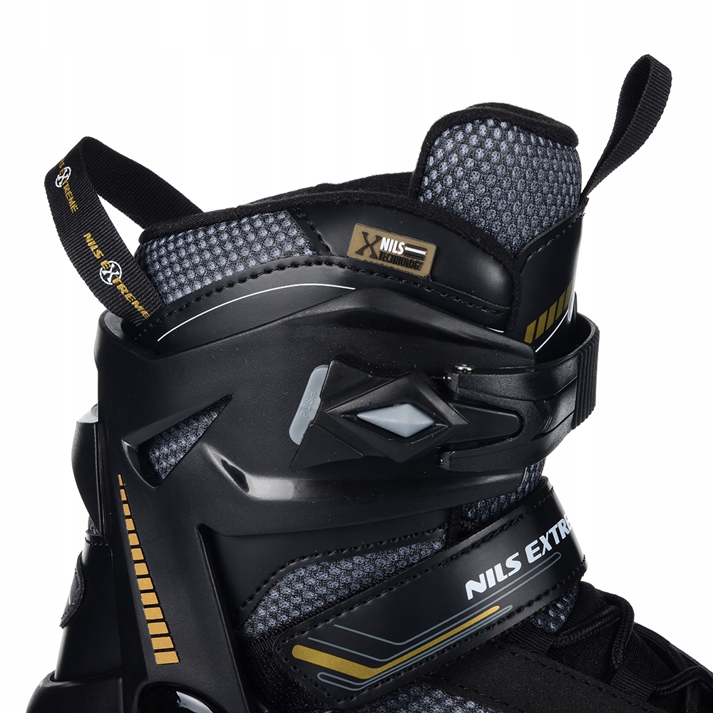 ROLKI MĘSKIE NILS KAUCZUKOWE ABEC-9 ŁYŻWOROLKI Minimalna długość wkładki 27.3 cm
