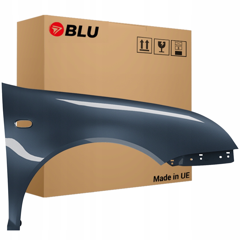 Blu Blatník Vw Bora LC7V pravý šedý 98-05 1J přední pozink BlauAnthrazit