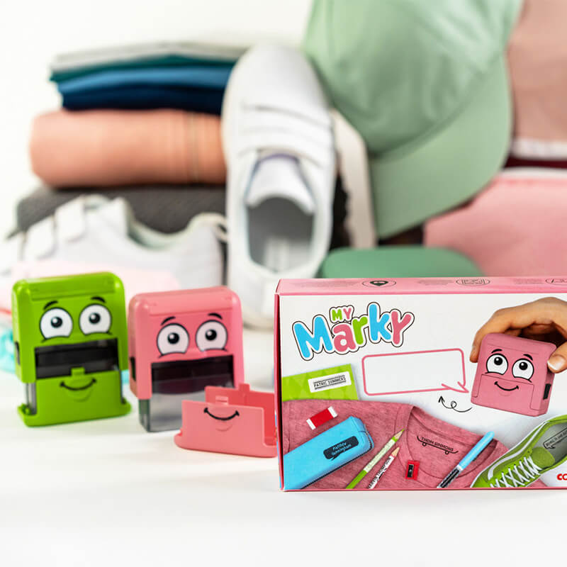 PIECZĄTKA DO ZNAKOWANIA UBRAŃ PRZEDSZKOLE SZKOŁA DZIECKO RÓŻOWY COLOP Marka Colop