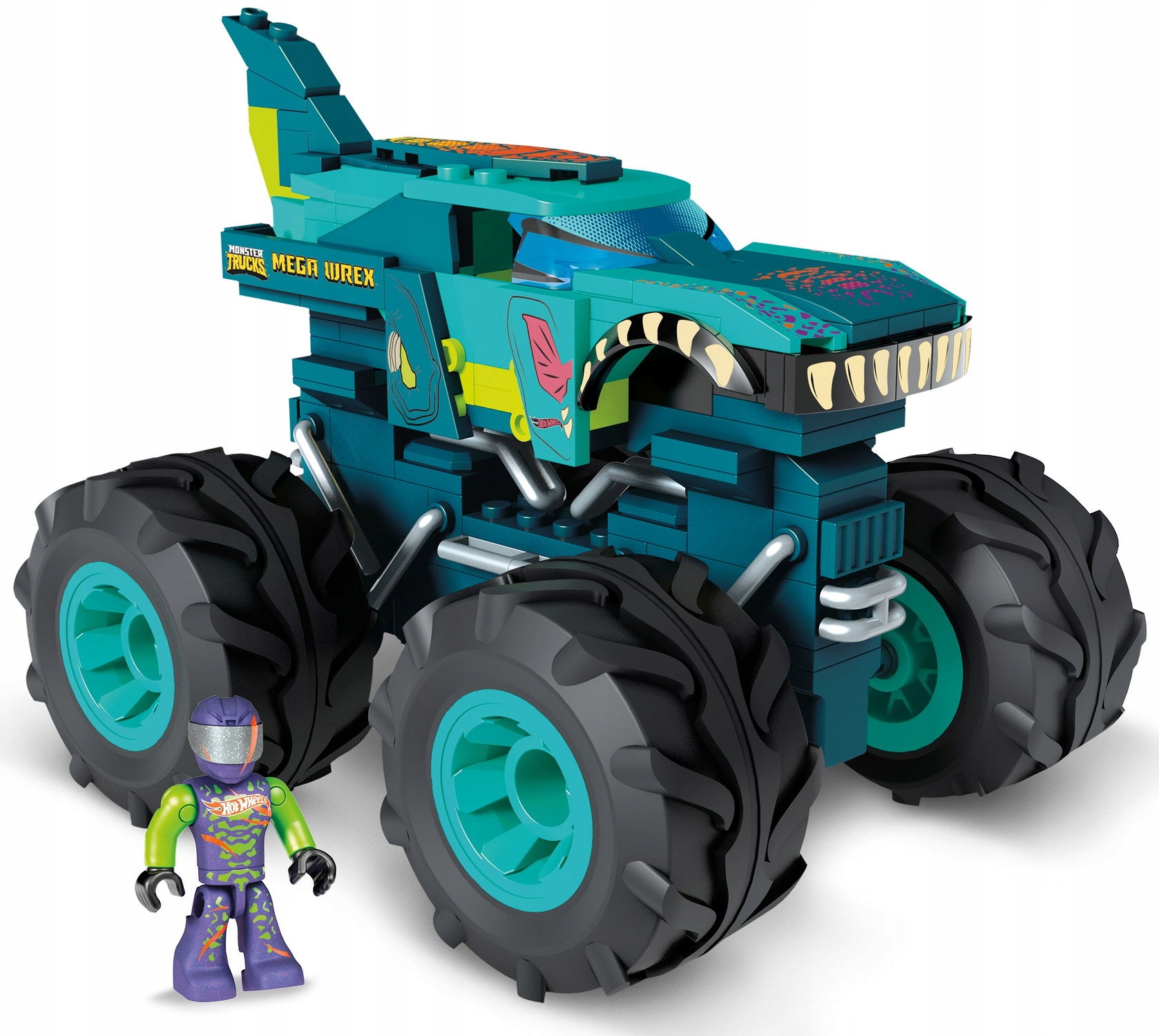

Monster Truck Wrex Zestaw Klocków Hot Wheels