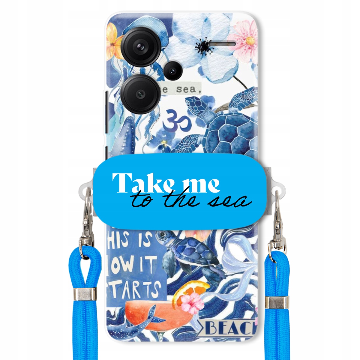 Puzdro pre Xiaomi Redmi Note 13 Pro Plus 5G Vodítko Úchyt Take Me To The Sea