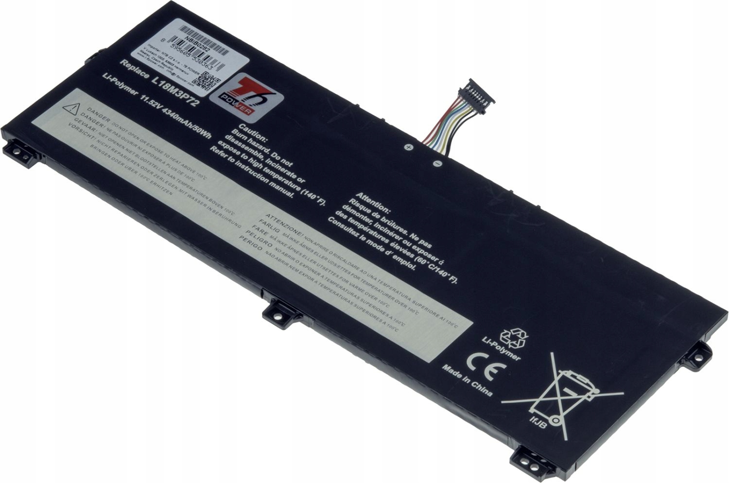 T6 Power batéria pre Lenovo ThinkPad X390 Yoga