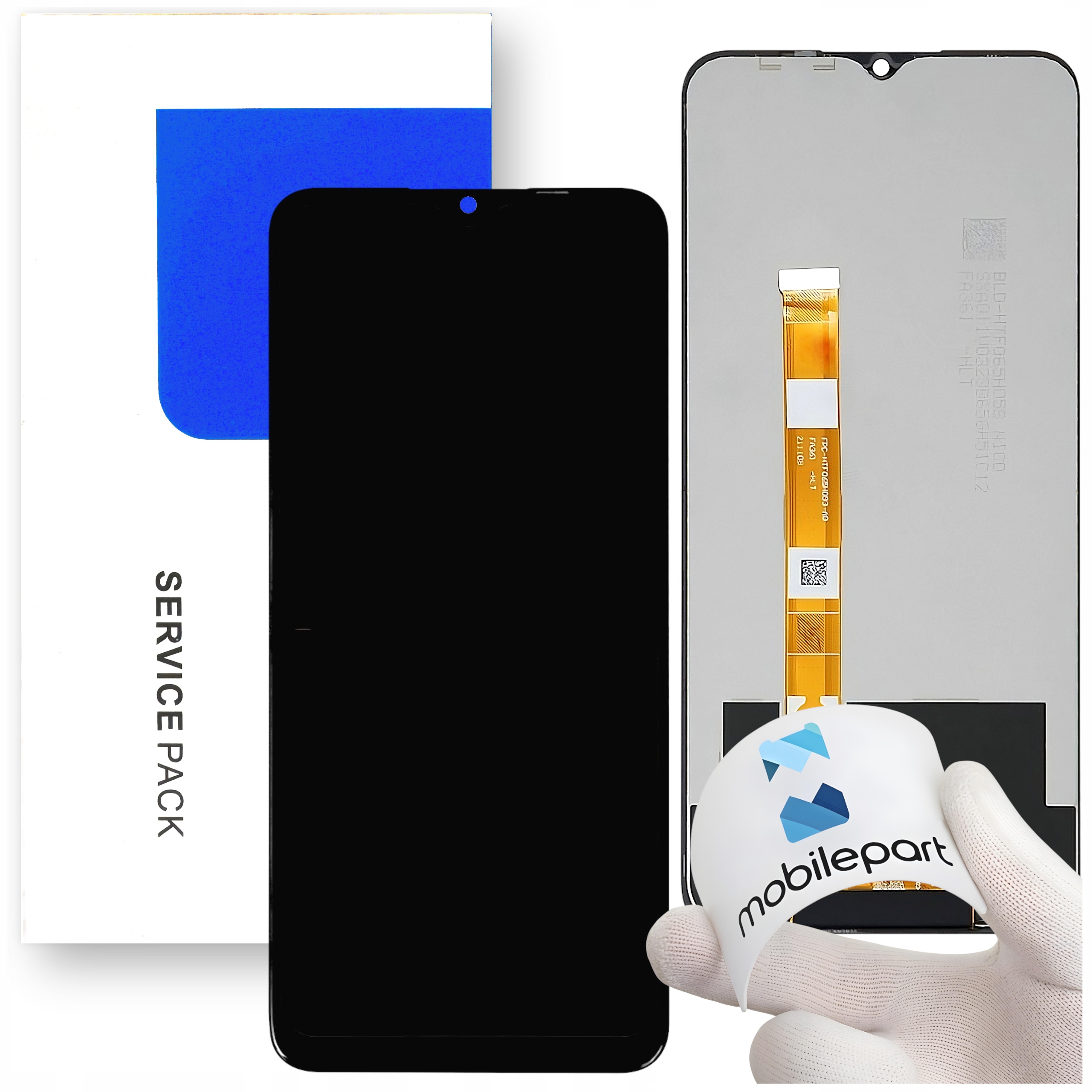 Matryca do Realme 7i Global Service Pack LCD Ekran Oryginał Mobilepart