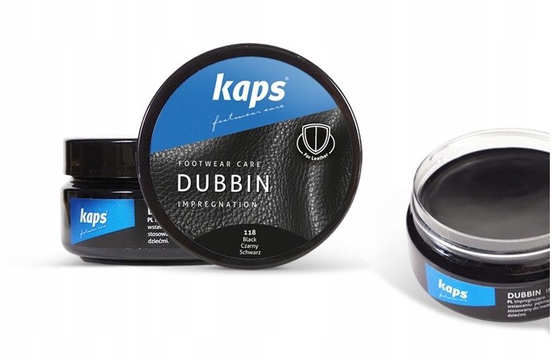 

Kaps Czarny Tłuszcz Tłuszcze Do Skory Butów 100 ml