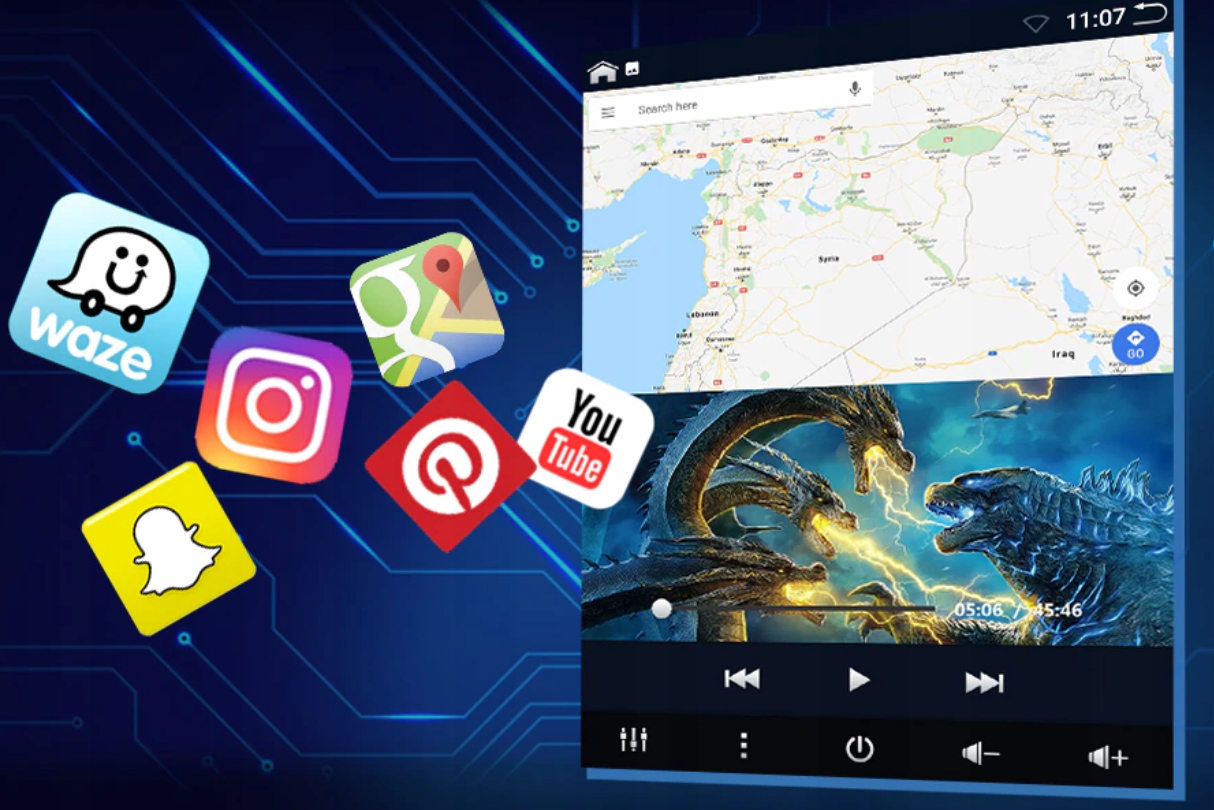 RADIO ANDROID OPEL INSIGNIA/BUICK REGAL 2/32 +kam Rodzaje odtwarzanych nośników USB