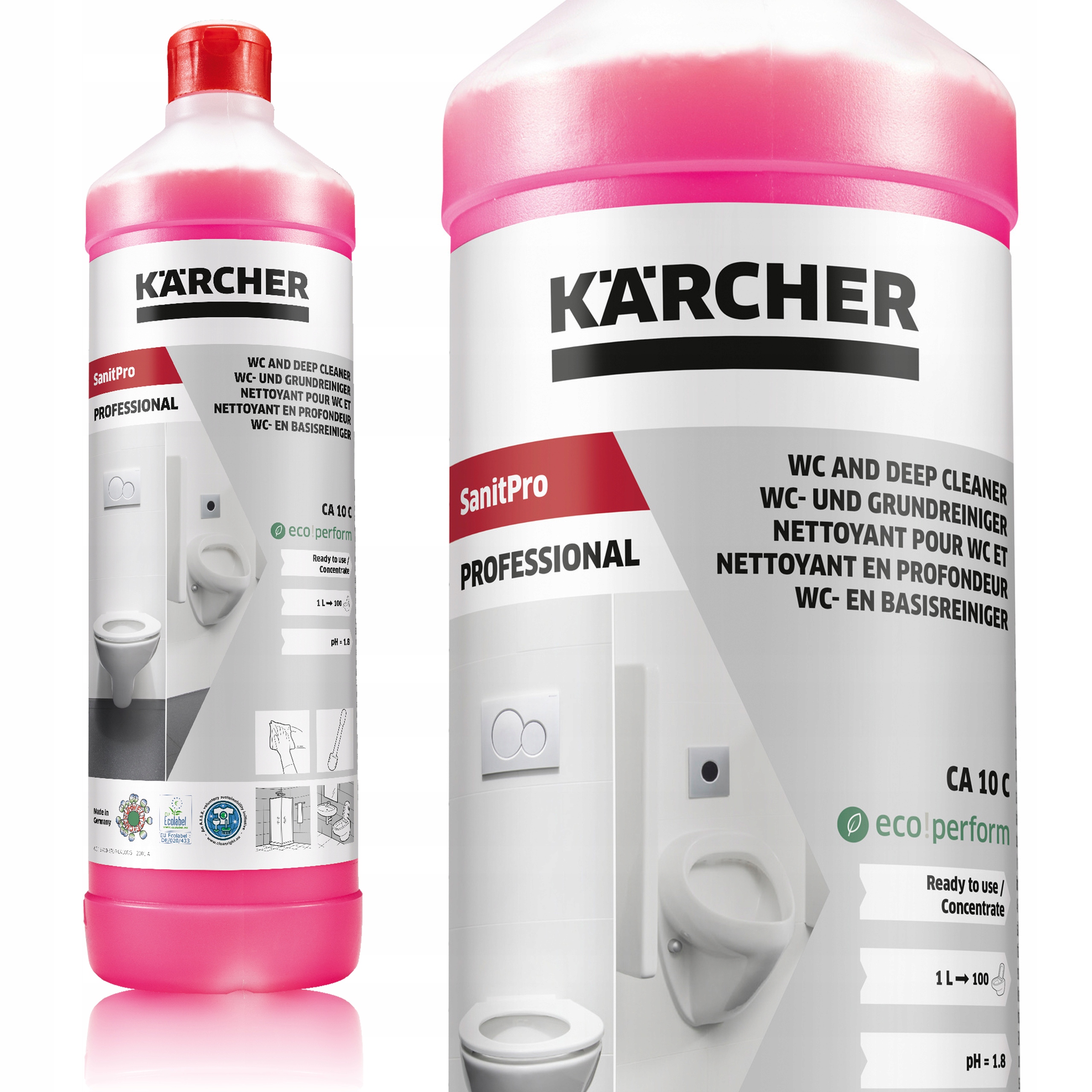 

Karcher Ca 10 C Płyn Do Czyszczenia Sanitariów 1L