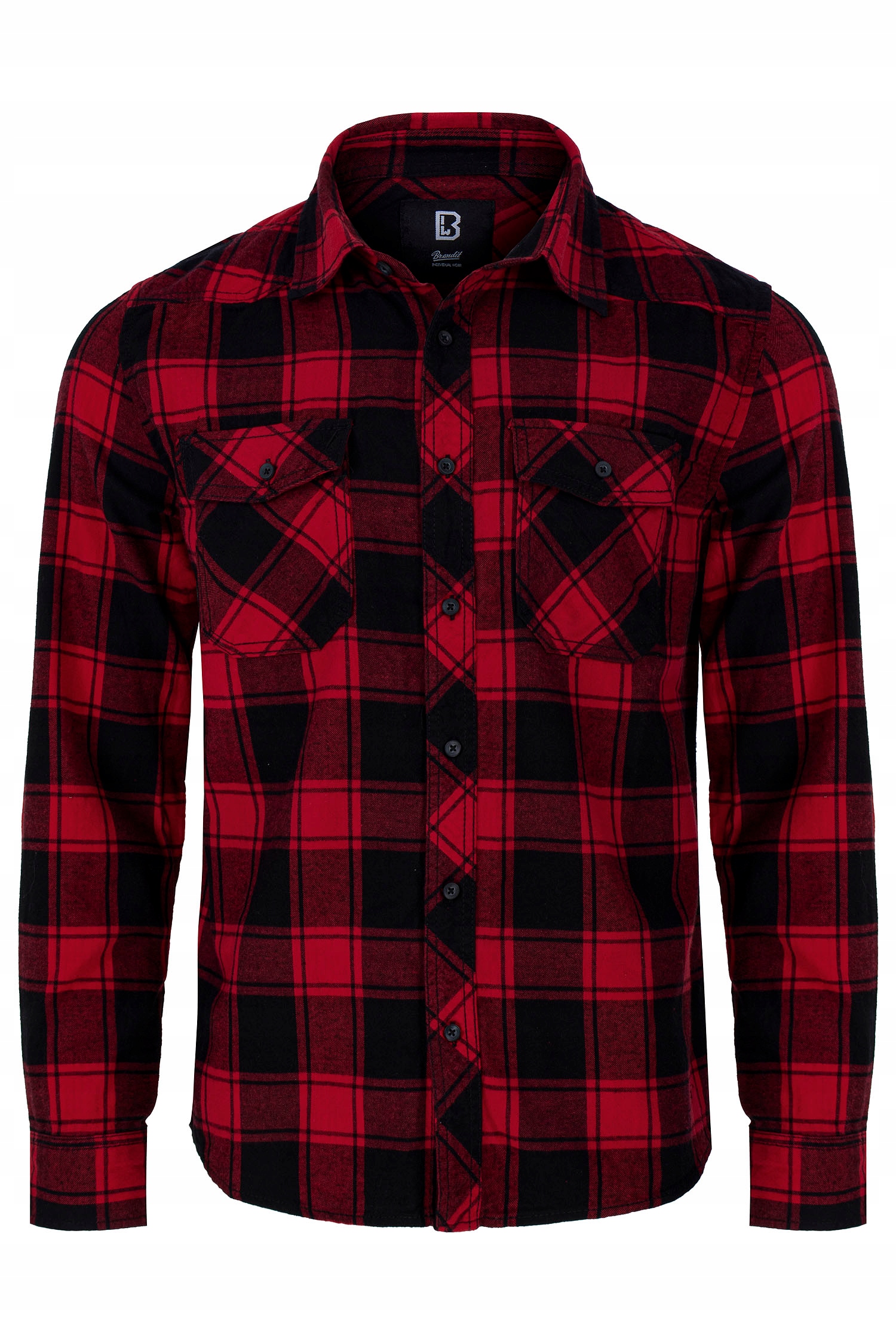 Koszula Brandit Checkshirt red/black XXL