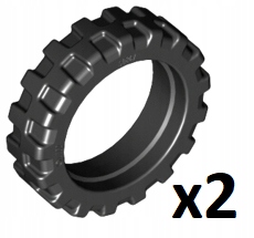 

Lego 50861 Opona Motocykla 21 x 6 czarna 2 szt. N