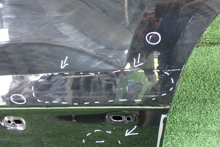 SKODA KAROQ ATECA 16- door left rear. rear part