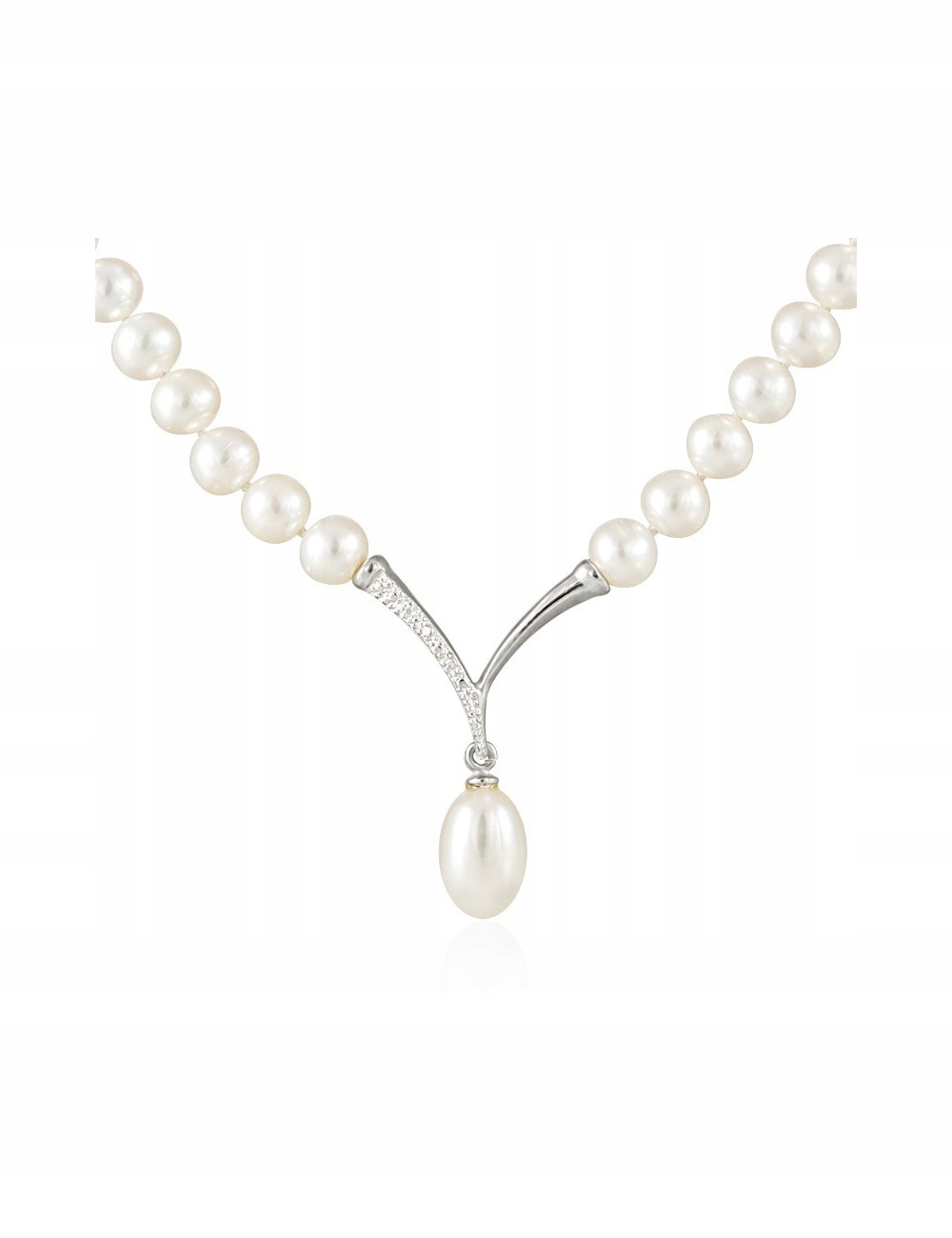 Náhrdelník Z Pravých Perel S Ozdobným Přívěskem