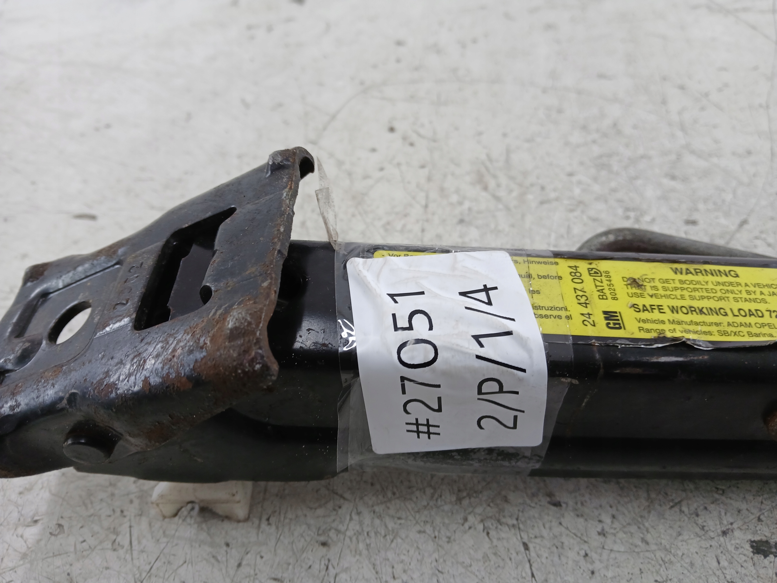 OPEL CORSA C emelő lehúzó 24437084