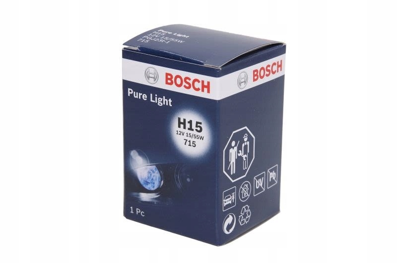 Żarówka (Karton 1szt.) H15 12V 55/15W PGJ23T Bosch