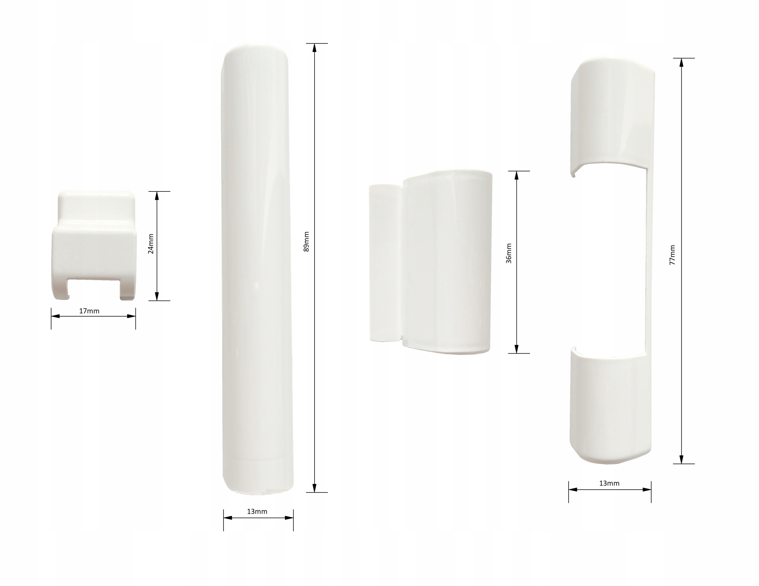 AUBI OSŁONKI DO OKIEN NA ZAWIASY PRAWE BIAŁE Rodzaj osłonka