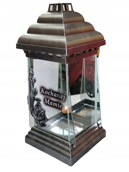 

Znicz lampion duży Kochanej Mamie R-82