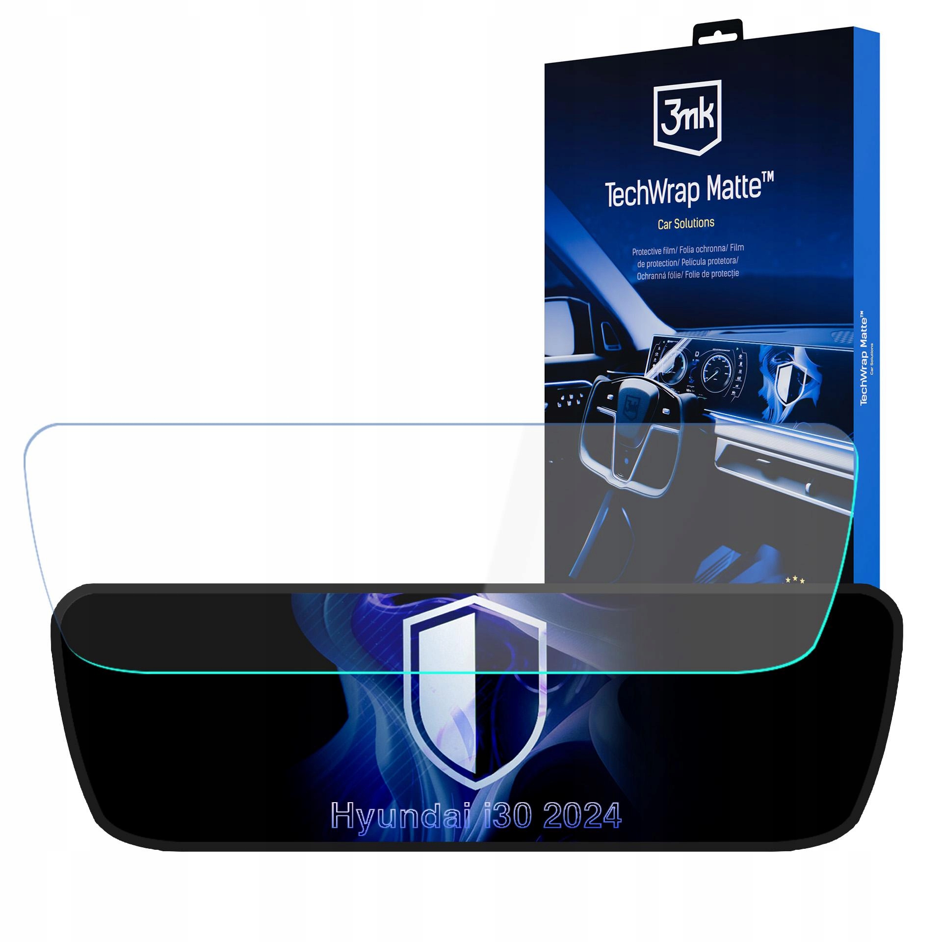 Folia ochronna na ekran Hyundai i30 2024- 3mk TechWrap Cluster