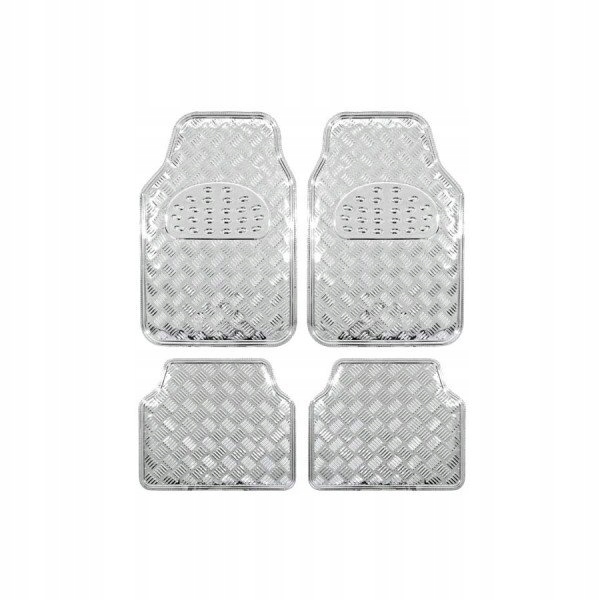 DYWANIK SAMOCHODOWY - SREBRY