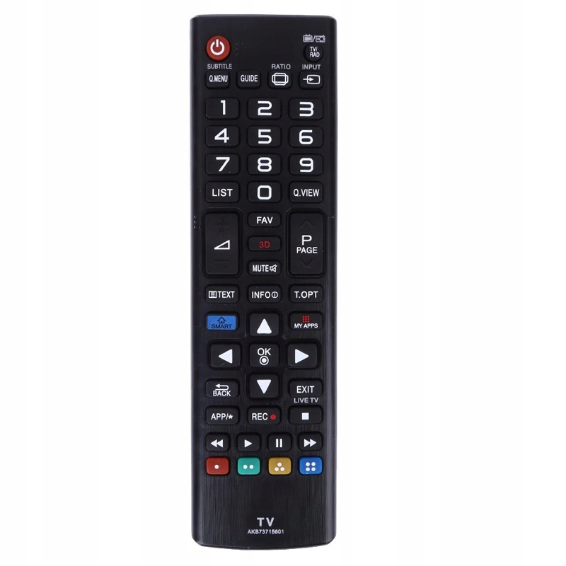 Pilot do TV LG SMART AKB73715601 UNIWERSALNY+baterie
