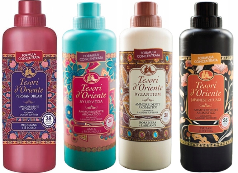 Tesori d'Oriente Sada 4 krásných aviváží 760 ml Pabj