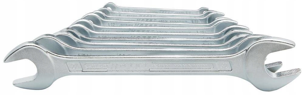 Zest. kľúče ploché.2-str. DIN3110 6-32mm,10-dielne. Hazet