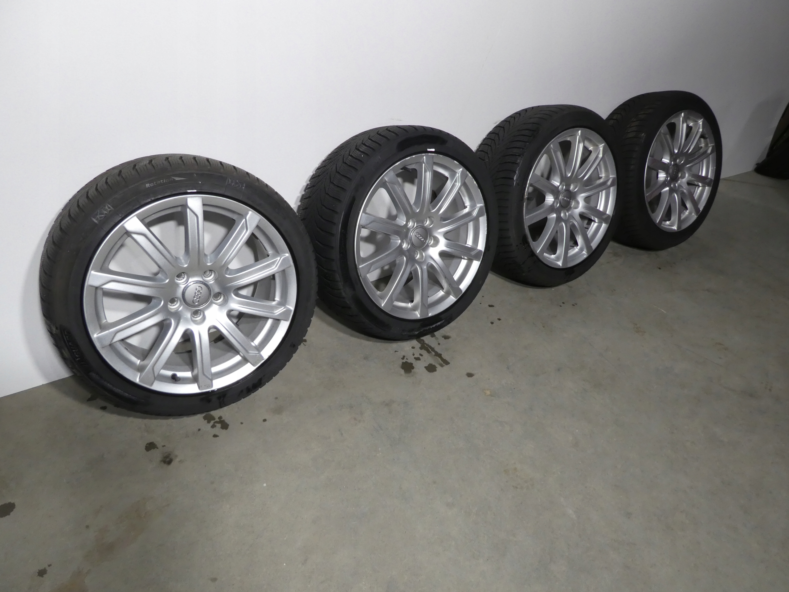 4X wheels discs tyres AUDI 8K0601025AJ 2020R 245/40/18