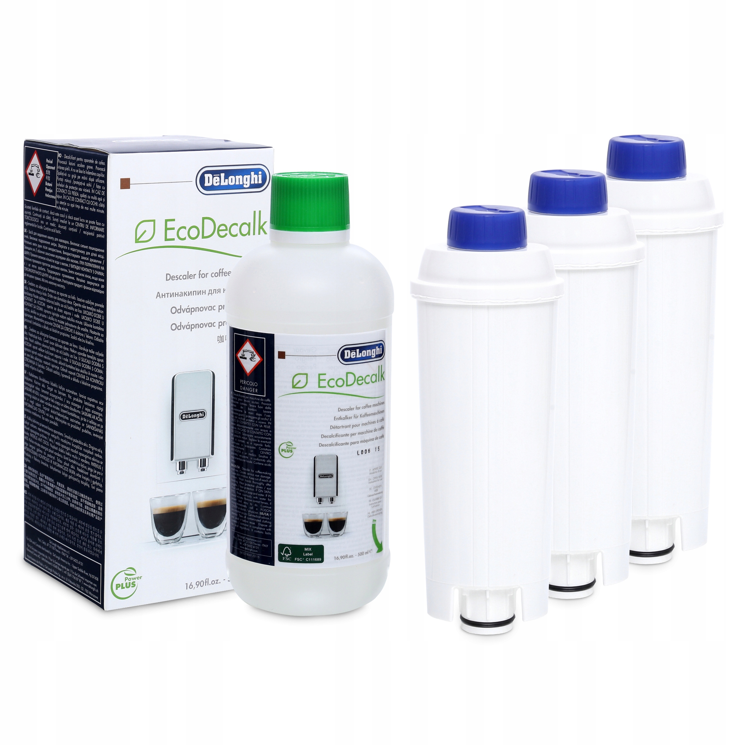 

Filtr wody do ekspresu DeLonghi Dinamica Zestaw